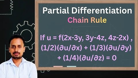 Total derivative | Composite Function | Partial Differentiation | Part 6