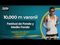 Carrera de 10,000 m. Festival de Pista. Mazatlan, 2021