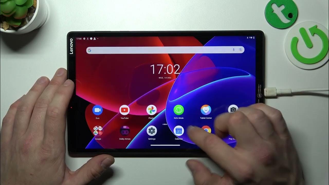 how-to-find-and-manage-display-settings-on-lenovo-tab-m10-youtube