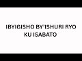 GUKORESHA UBUSHISHOZI MUBY UMWUKA Kuwa Gatatu 6 1 2026 GUKORESHA UBUSHISHOZI MUBY UMWUKA Kuwa Gatatu 6 1 2026
