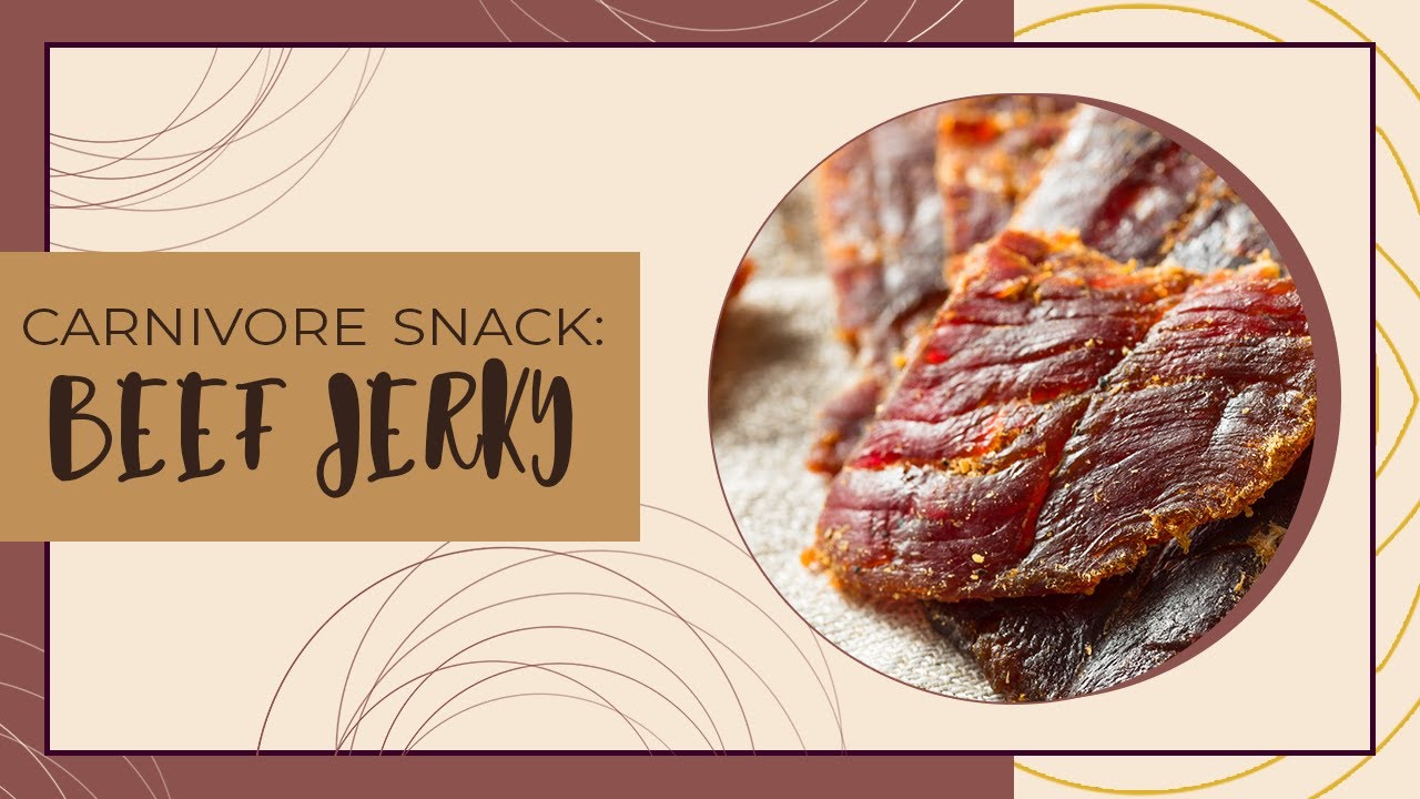 Carnivore Snack Beef Jerky YouTube