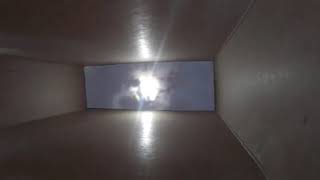 Amazing Video of eclipse filmed inside a cereal box.  Total partial eclipse Virginia Beach.
