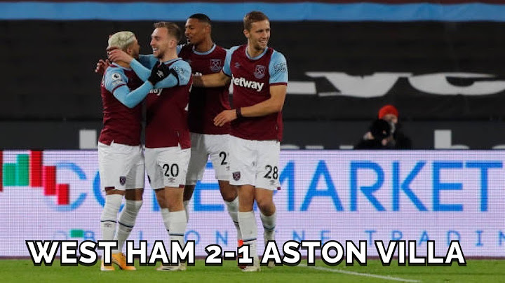 West Ham 2-1 Aston Villa | Highlights In Words | LIVE | Premier League