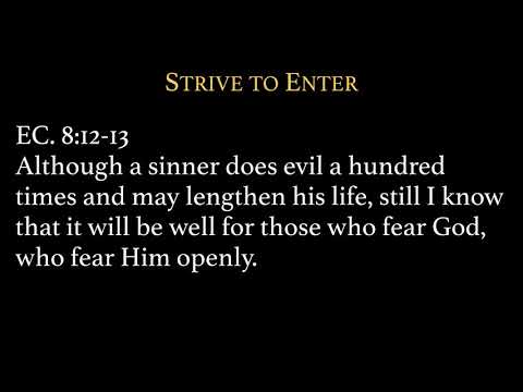 Strive to Enter