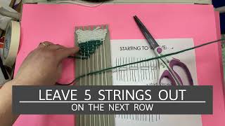 Diagonal and Interlocking Weaving
