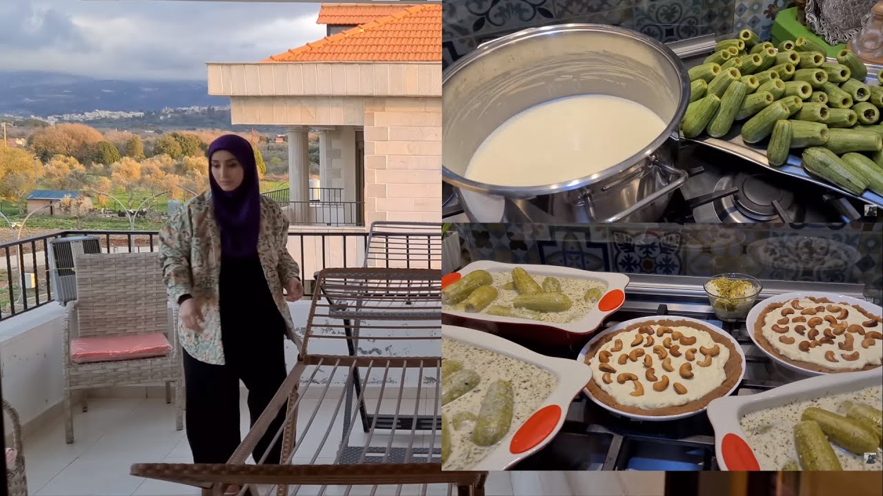 شوفوا لما أكون حابة أدلل عائلتي ،عملت المدلوقة اللبنانية مع القشطة 🍧😋