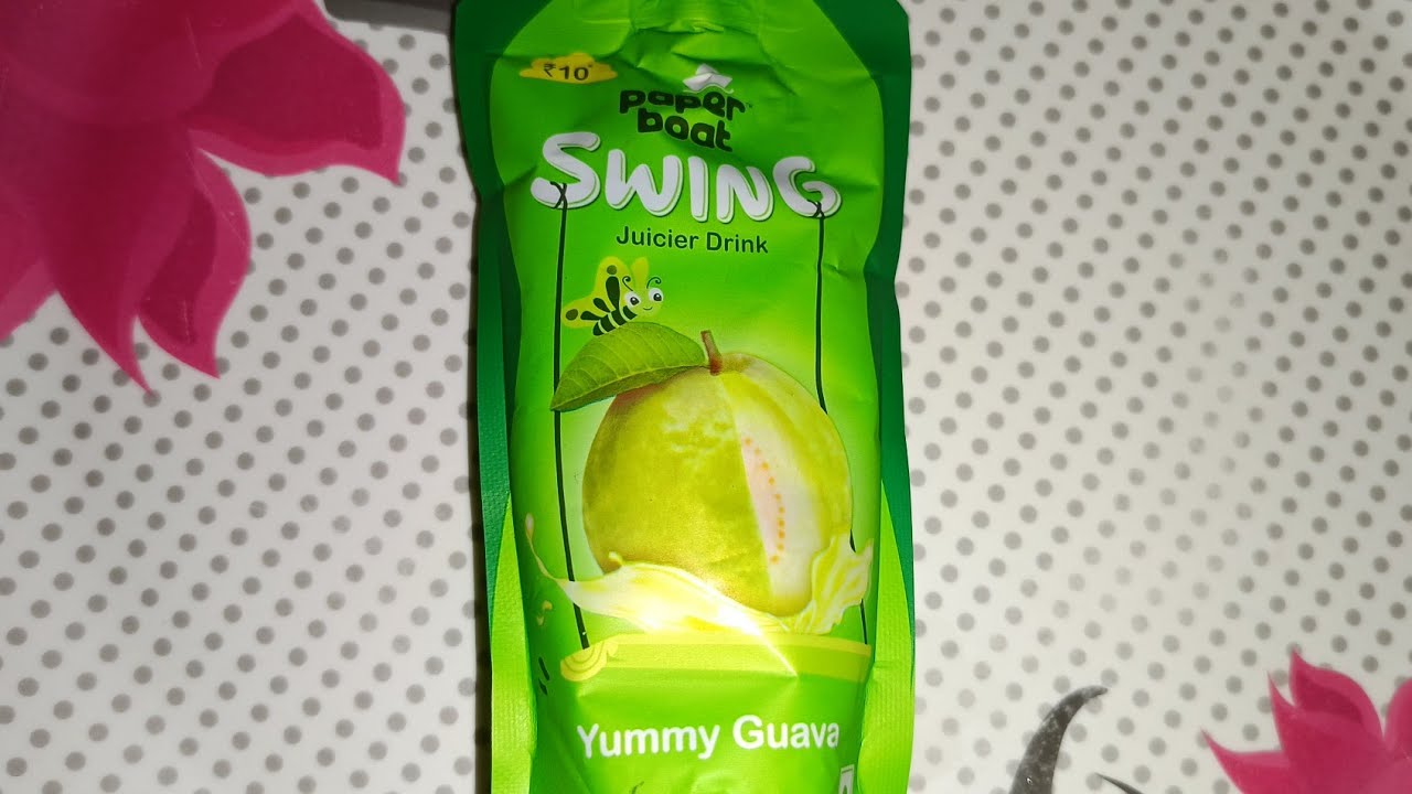 Paper boat Swing Guava Juice Unboxing YouTube