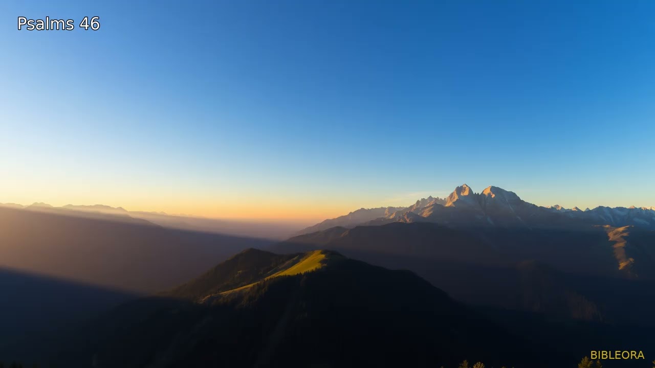 🙏 GOD'S WORD: Praise & Comfort | God is Our Refuge | Psalm, Chapter 46