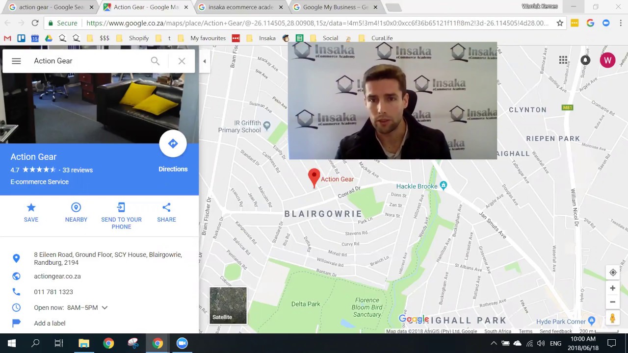 How to get your business info to show on google - YouTube