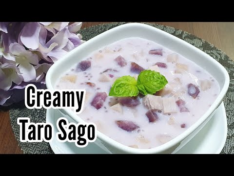 Taro Sago Dessert