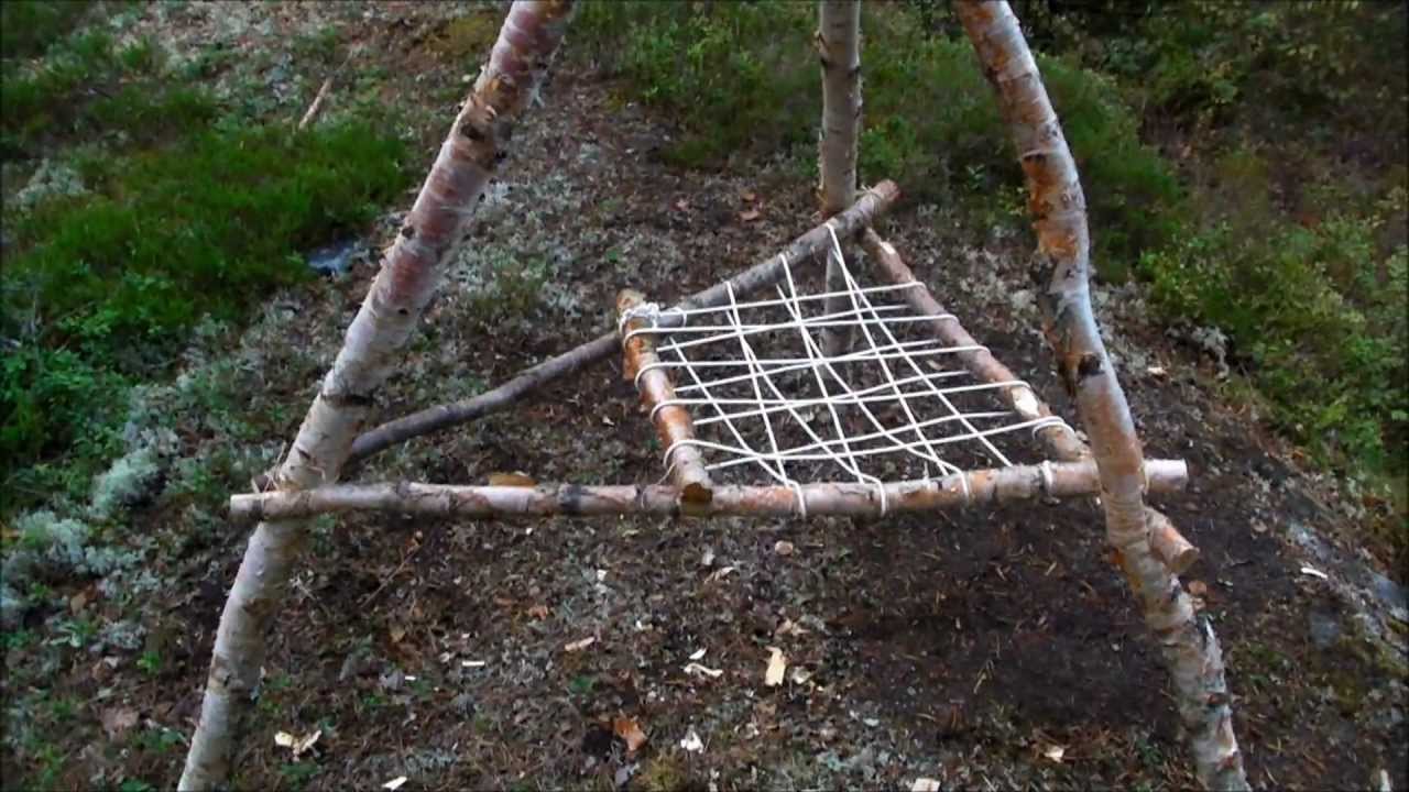 How To Build A Bushcraft Chair. 