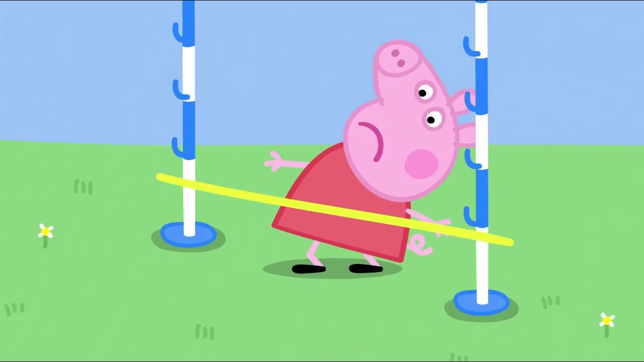 Peppa Pig English Full Episodes Garden Games Cartoon For Kids