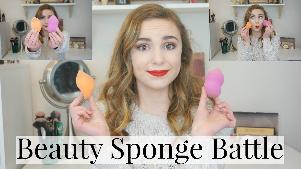BATTLE OF THE DRUGSTORE MAKEUP SPONGES Real Techniques vs. L'Oreal