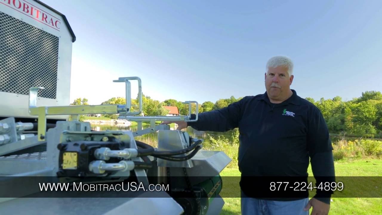 MOBITRAC maintenance of drive chain and hydraulics