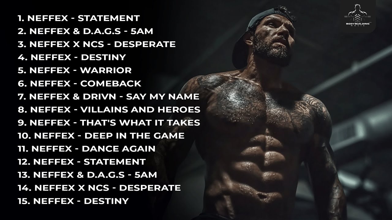 ⁣Top Gym Training Songs 2025 💪 High Energy Hip Hop & NEFFEX Playlist