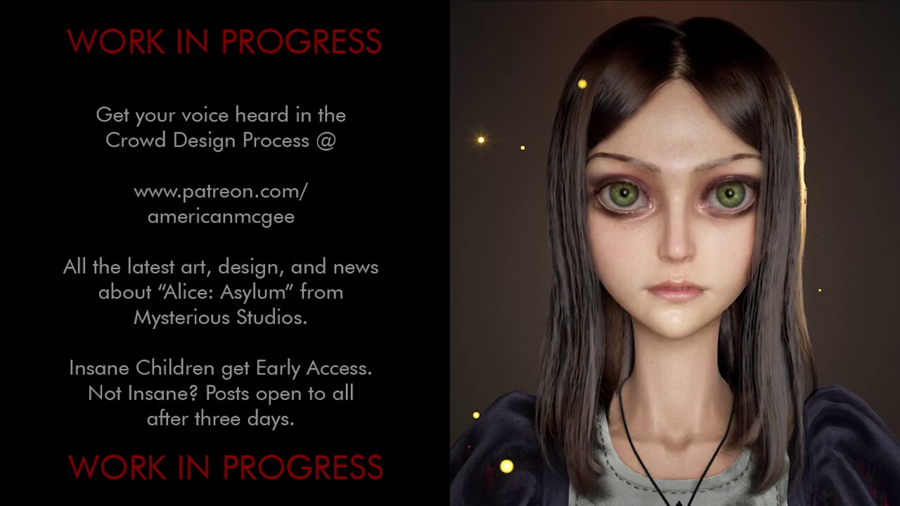 Recreating American McGee's Alice in ZBrush