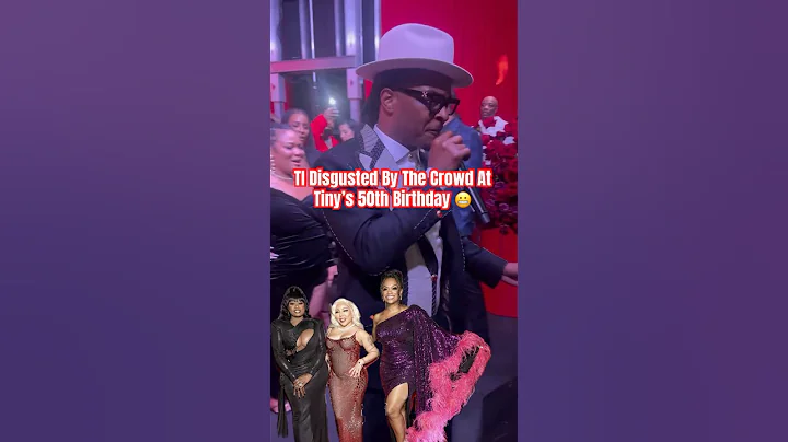 TI Disgusted By The Crowd At Tiny’s 50th Birthday 😬 #tamtonight