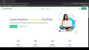 IngyinLearn For Instructor & Student Dashboard Walkthrough | Course Management System