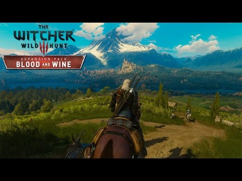 Witcher 3: Wild Hunt - Exploring Toussaint in 4K