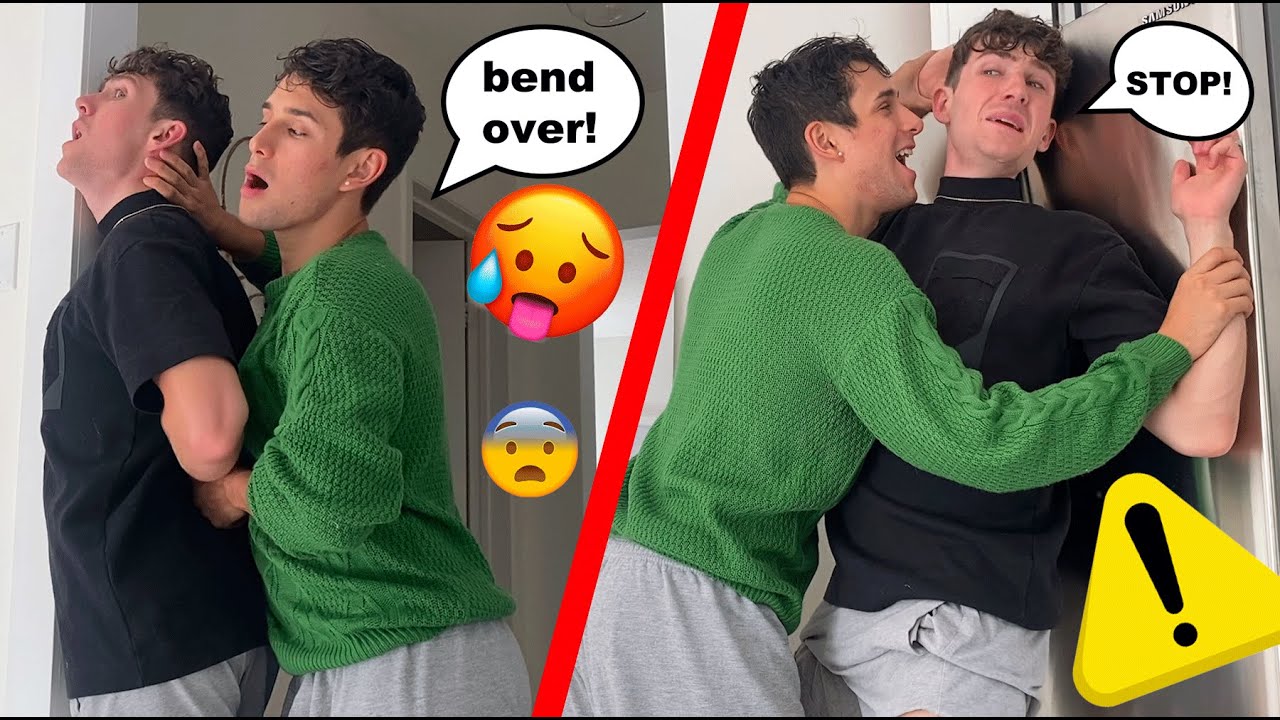 MANHANDLING MY BOYFRIEND TO SEE HIS REACTION!! x ZOVOO - YouTube
