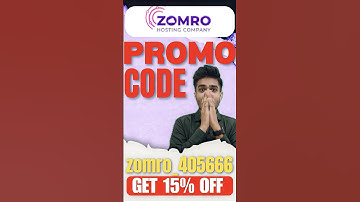 Zomro Promo Code (zomro_405666) Get 15% Discount On Plans | Zomro Coupon Code