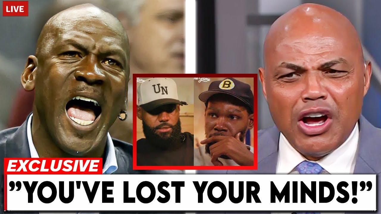 Michael Jordan & Charles Barkley JUST Destroyed LeBron & KD For Disrespecting MJ