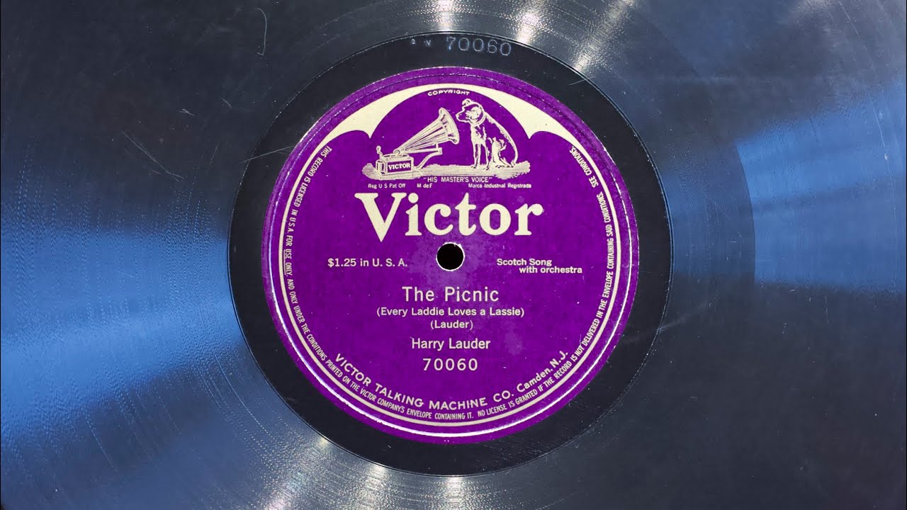 The Picnic (When a Laddie Loves a Lassie) • Harry Lauder (EMG Mark Xb Oversize Gramophone) The Picnic (When a Laddie Loves a Lassie) • Harry Lauder (EMG Mark Xb Oversize Gramophone)
