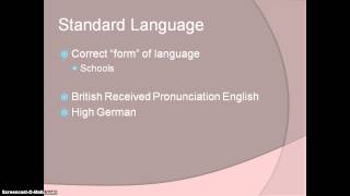 AP Human Geography - Language In Our World