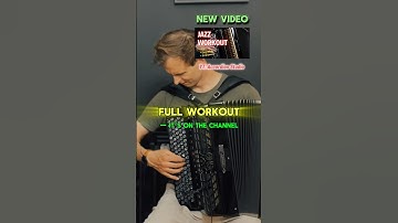 Jazz Accordion Workout on II-V-I 🪗🔥