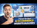 I Tested the Best AI Ecommerce Website Builders — Here’s the Truth