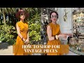 How To Shop For Vintage Pieces || Vintage Store #vintageshopping #vintage