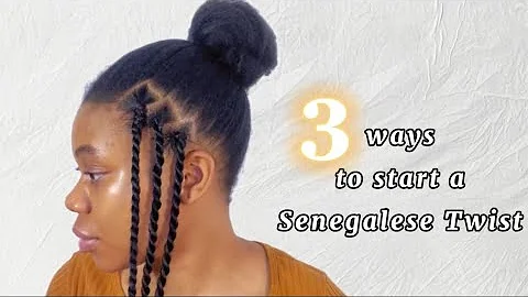 How To Start A Senegalese Twist | 3 Different Ways (Very detailed)