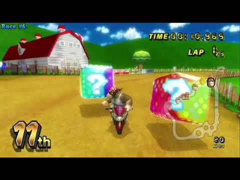 INSANE Mario Kart Wii Mogi - Event #54: 2v2 rt-lt tier-1