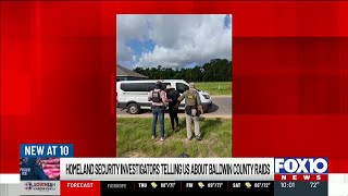Homeland Security investigator talks about Baldwin County raids