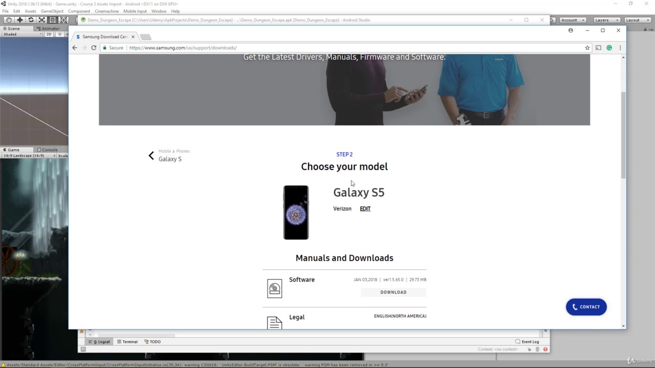 5.Unity Ads Debugging with Android Studio.mp4 - YouTube