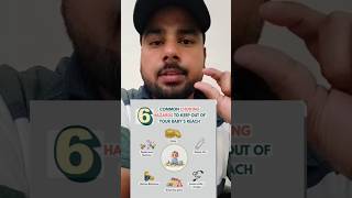 6 common choking hazards to keep out of your baby's reach #babycare #alart #viral #awearness #reels