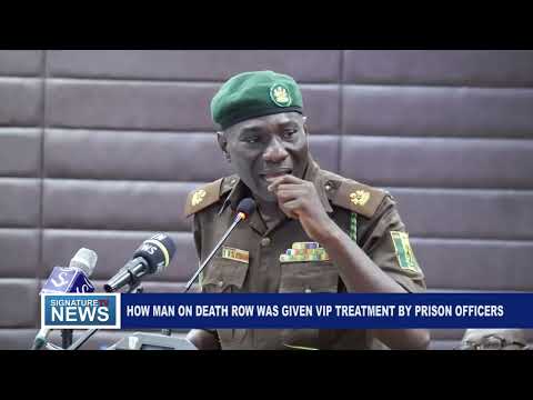 HOW MAN ON DEATH ROW WAS GIVEN VIP TREATMENT BY PRISON OFFICERS