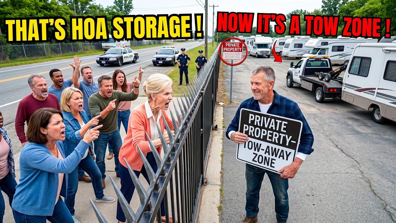 HOA Karen Parked Her Trailer On My Land For Months — I Turned It Into A ...