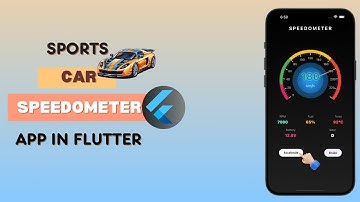 Build a Digital Speedometer in Flutter | Syncfusion Gauges Tutorial