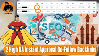 High DA Instant Approval Backlinks | High DA DoFollow Backlinks | High DA Backlinks 2023 | SEO