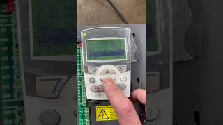 How to check changed parameter of ABB inverter