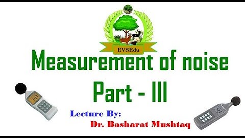 Lecture Noise  Measurement part III