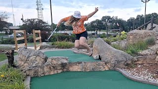 Ronnie Bogey and Patty Puttz Take on Holey Mackerel
