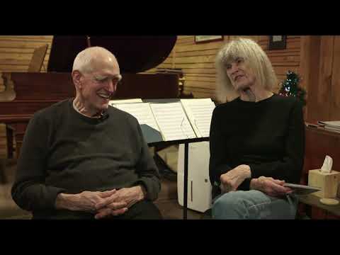 Carla Bley (and Steve Swallow) talking about being an American composer + recording for ECM Records