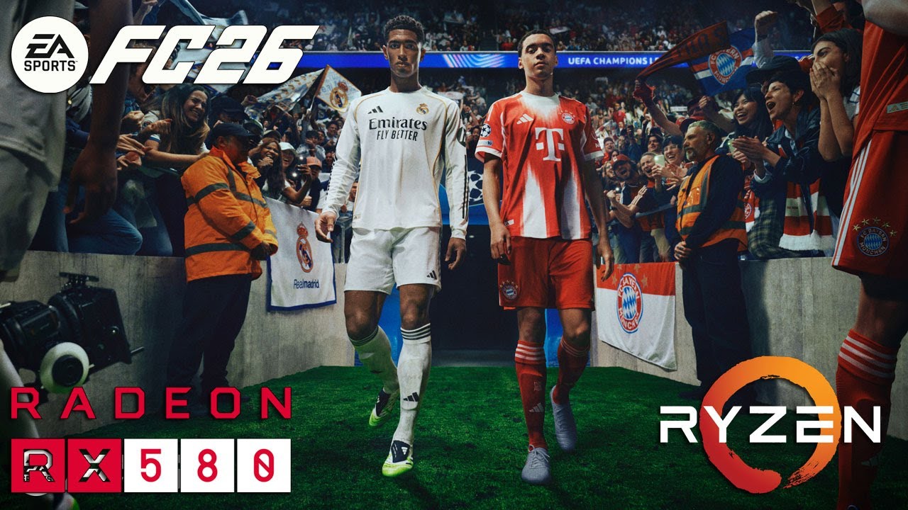EA Sports FC 26 - RX 580 - All Settings Tested 