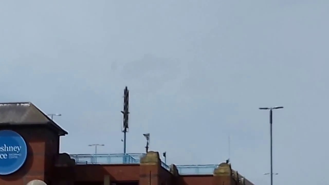 Hörmann ECN3000 Flood Siren Test, Freshney Place, Grimsby, UK Part 2