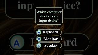Which computer device is an input device?
