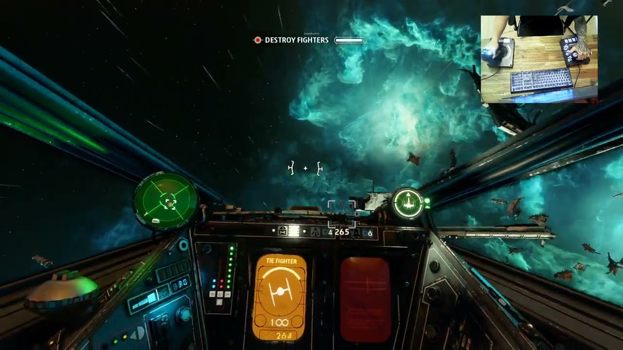 STAR WARS SQUADRONS with X56 HOTAS