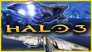 Halo 3 PC Mods - Driving a CAPITAL SHIP, Scarab, Longsword, Pelican & More!