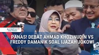 Panas! Debat Ahmad Khozinudin Vs Freddy Damanik soal Ijazah Jokowi